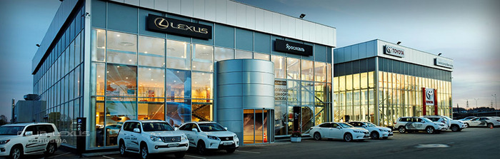 Официальные дилерские центры Lexus