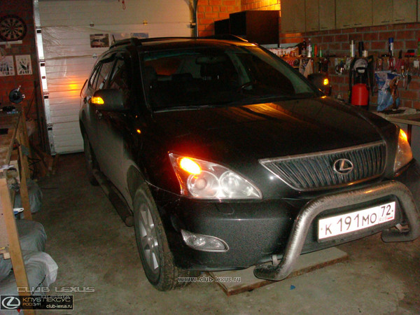 Складывание зеркал lexus rx330