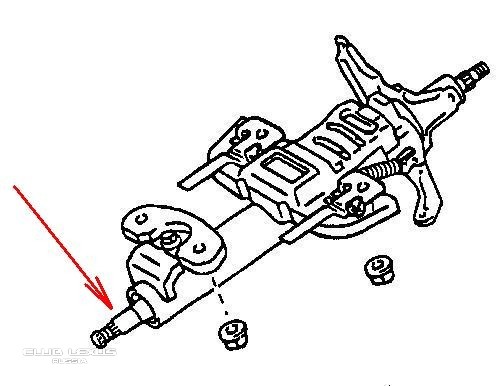 Как подтянуть рулевую рейку на лексус рх 300