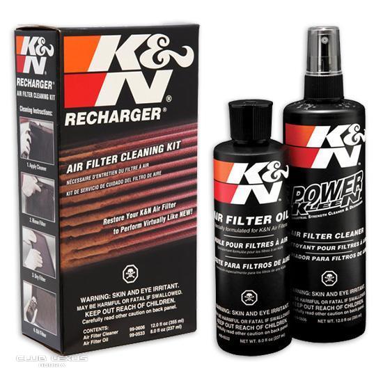 K and n air cleaner